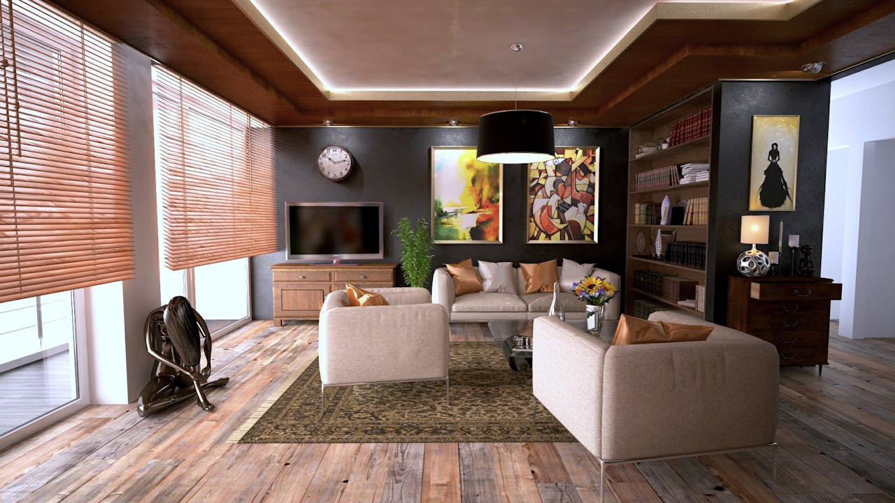 Services-03 Inviting living room interior featuring modern design with cozy furnishings and stylish decor.